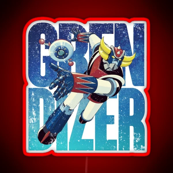 Grendizer UFO Robot RGB Neon Sign