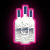 RGB LED Vodka Bottle Art Neon Sign Decor with Humor