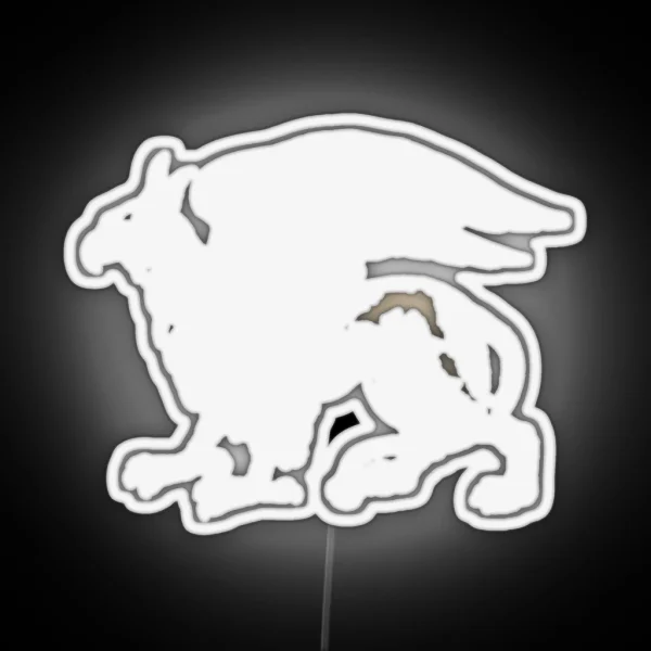 GRIFFIN Eagle Lion Medieval Bird Mythical Creature RGB Neon Sign