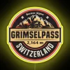 LED illuminated digital signage for tourist attractions like Grimsel Pass Switzerland