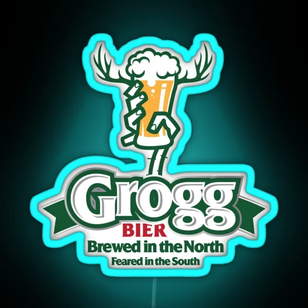 Grogg Bier RGB Neon Sign