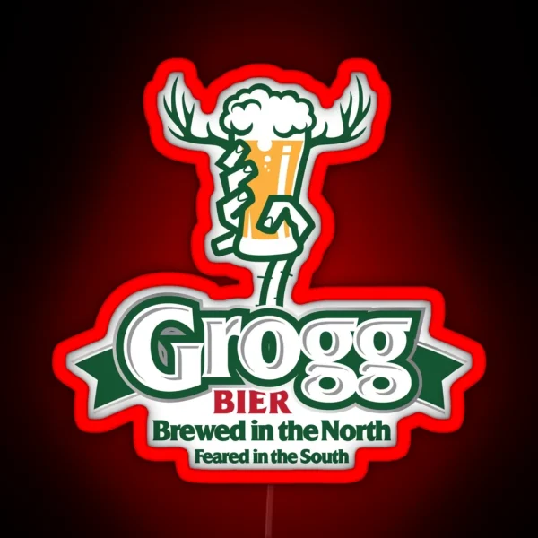 Grogg Bier RGB Neon Sign
