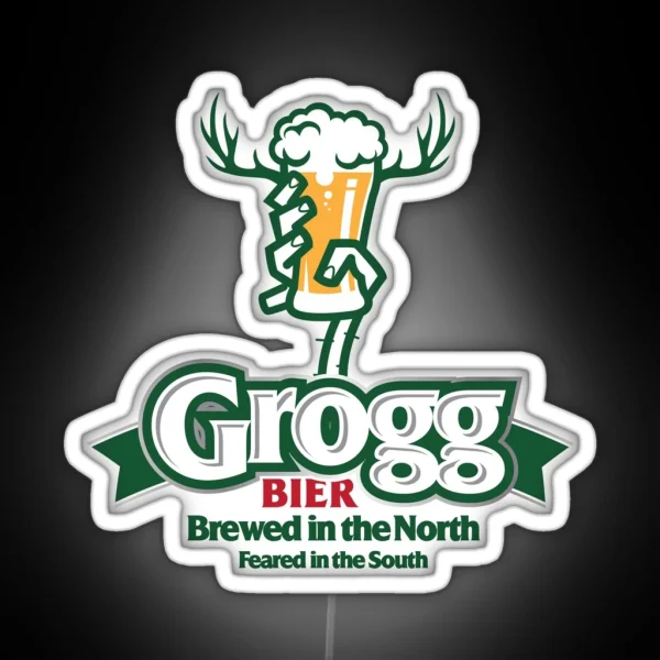 Grogg Bier RGB Neon Sign