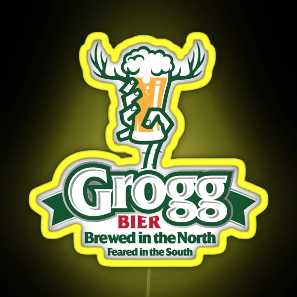 Grogg Bier RGB Neon Sign