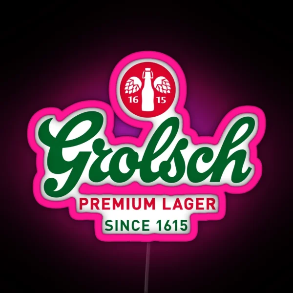 Grolsch Brewery RGB Neon Sign