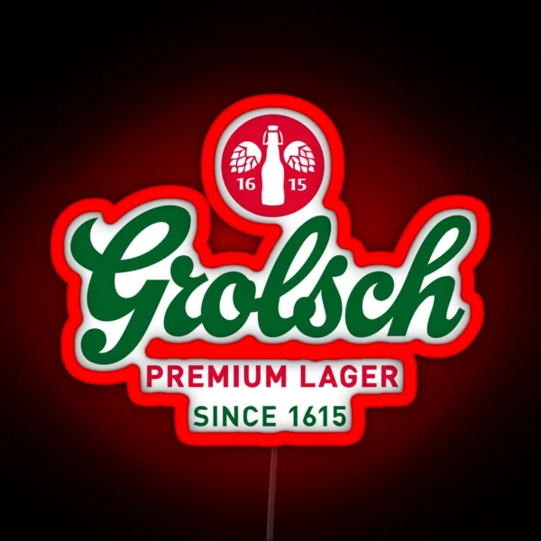 Grolsch Brewery RGB Neon Sign