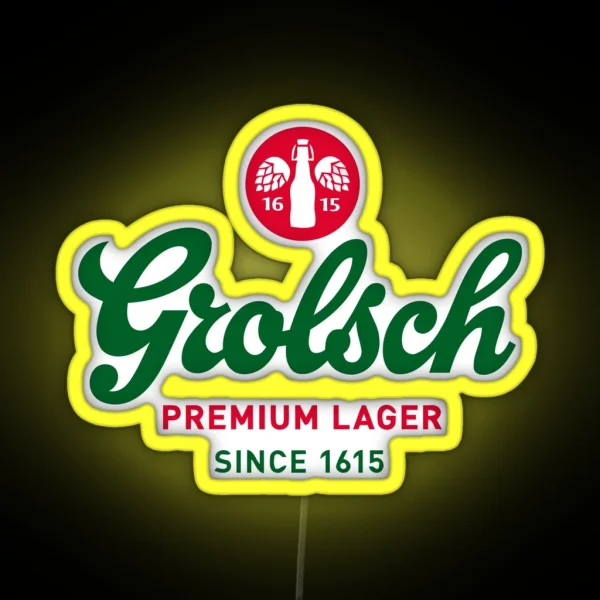 Grolsch Brewery RGB Neon Sign