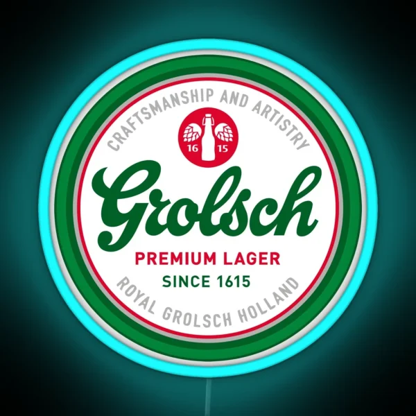 Grolsch Brewery RGB Neon Sign