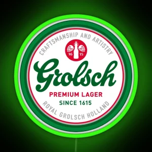 Grolsch Brewery RGB Neon Sign