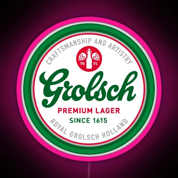 Grolsch Brewery RGB Neon Sign