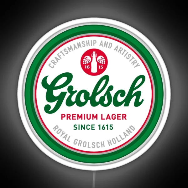 Grolsch Brewery RGB Neon Sign