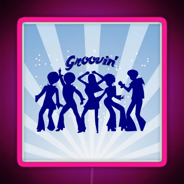 Groovin RGB Neon Sign
