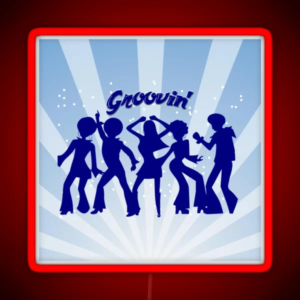 Groovin RGB Neon Sign