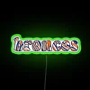 Vintage Groovy Broncos Team Spirit Color Changing LED Neon Sign Decorations