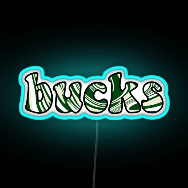 Groovy Bucks RGB Neon Sign