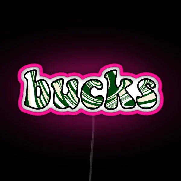 Groovy Bucks RGB Neon Sign