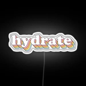 Groovy Hydrate RGB Neon Sign