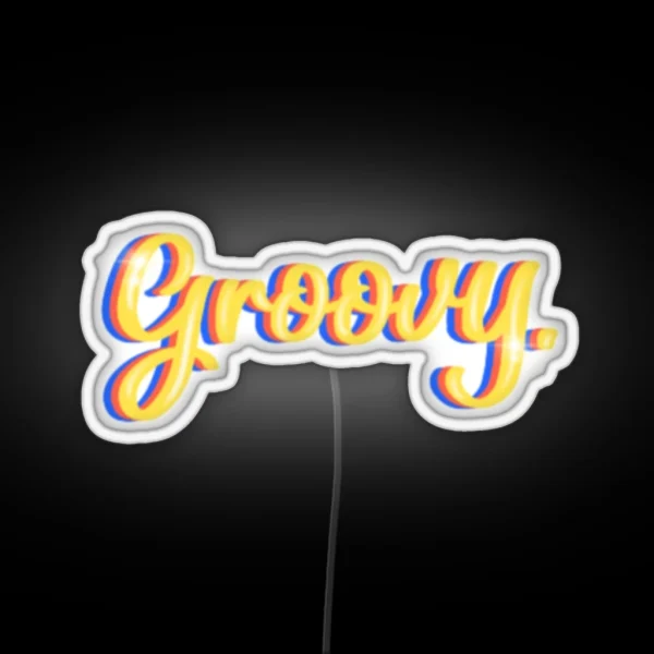 Groovy RGB Neon Sign