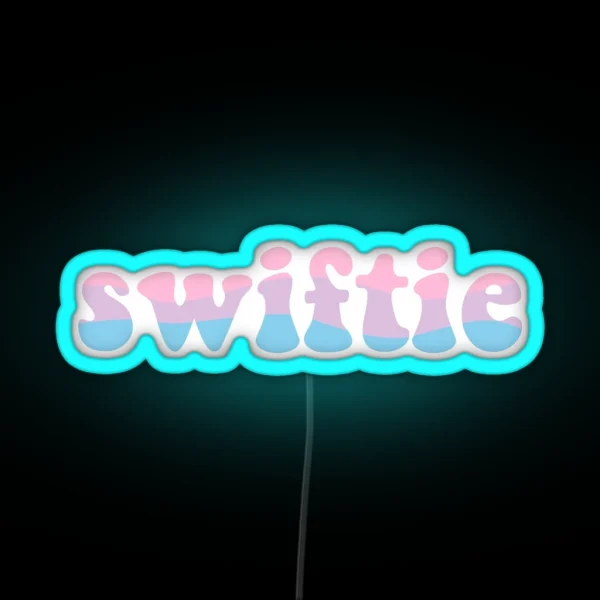 Groovy Swiftie Led Bisexual Pride RGB Neon Sign