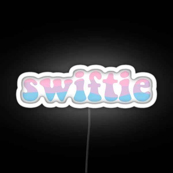 Groovy Swiftie Led Bisexual Pride RGB Neon Sign