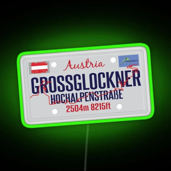 Grossglockner Pass Austria Led And Led RGB Neon Sign