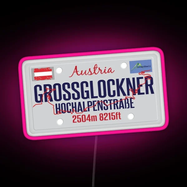 Grossglockner Pass Austria Led And Led RGB Neon Sign