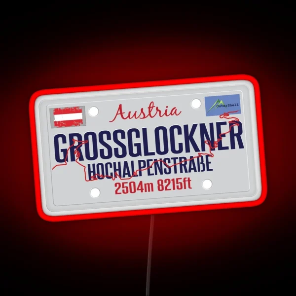 Grossglockner Pass Austria Led And Led RGB Neon Sign