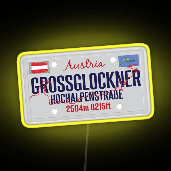 Grossglockner Pass Austria Led And Led RGB Neon Sign