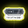 Vibrant Rainbow Color LED Sign Perfect Gift for Groundhog Day Celebration