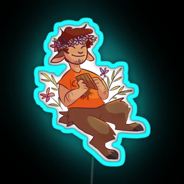 Grover Underwood PJO RGB Neon Sign