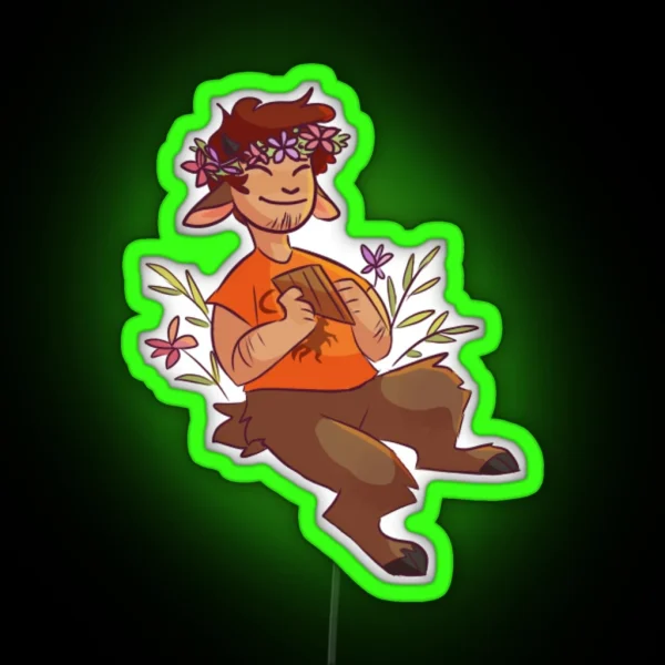 Grover Underwood PJO RGB Neon Sign