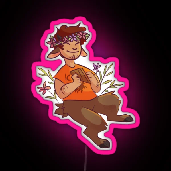 Grover Underwood PJO RGB Neon Sign