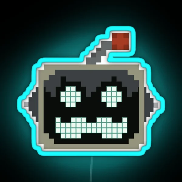 Grumbot RGB Neon Sign