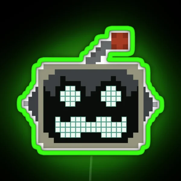 Grumbot RGB Neon Sign