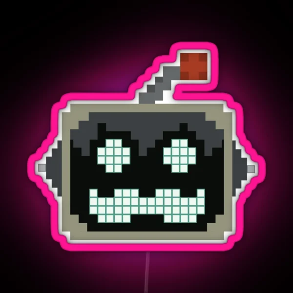 Grumbot RGB Neon Sign