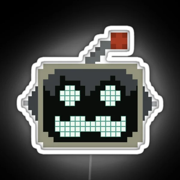 Grumbot RGB Neon Sign