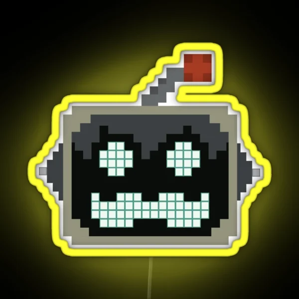 Grumbot RGB Neon Sign