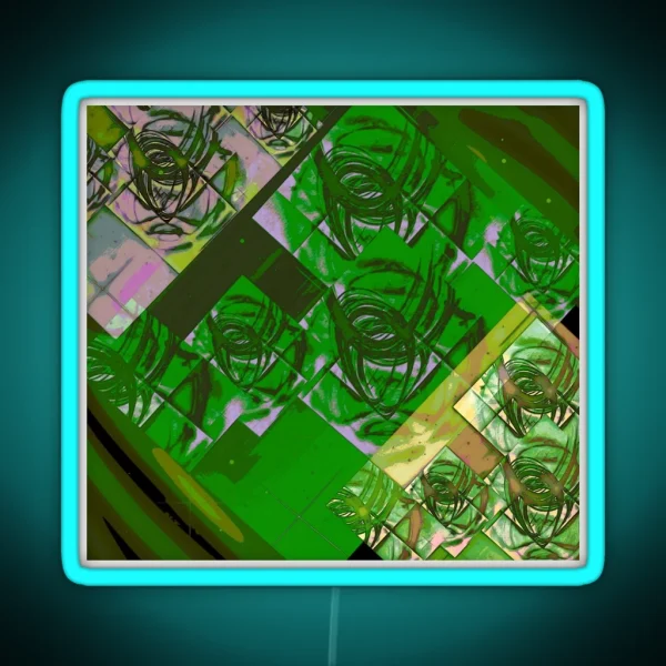 Grunge Chaos RGB Neon Sign