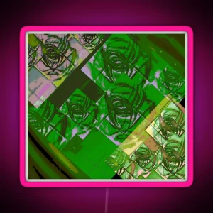 Grunge Chaos RGB Neon Sign