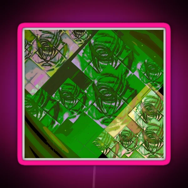 Grunge Chaos RGB Neon Sign