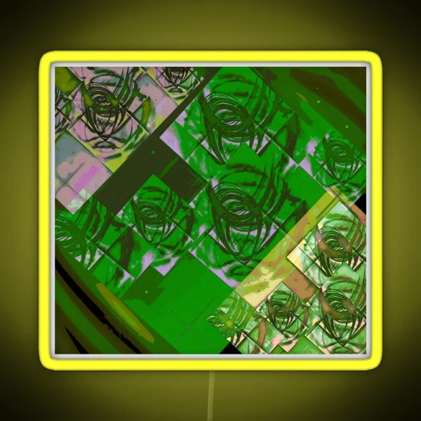 Grunge Chaos RGB Neon Sign