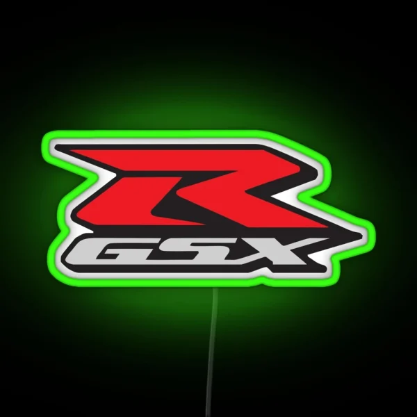 GSX R Suzuki RGB Neon Sign