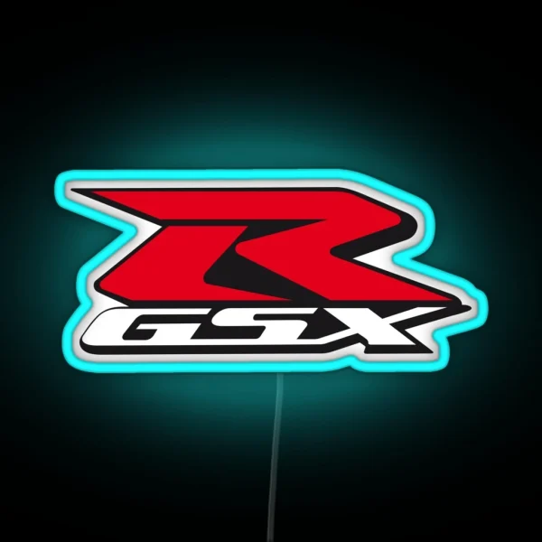 Gsxr Superbike Motorcycle RGB Neon Sign
