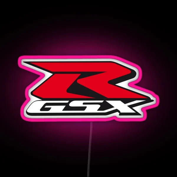 Gsxr Superbike Motorcycle RGB Neon Sign