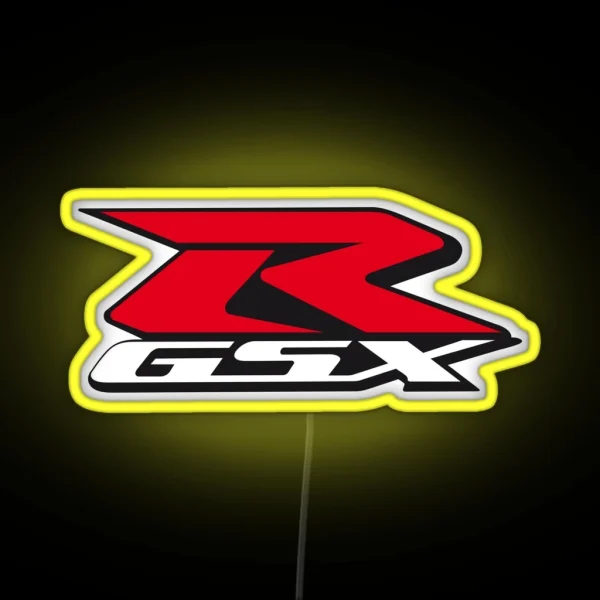Gsxr Superbike Motorcycle RGB Neon Sign