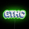 Neon RGB Lighting Decorative Home Bar Sign Drip Art Glow