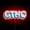Glowing RGB Neon Sign for Gaming and Home Decor Enthusiasts