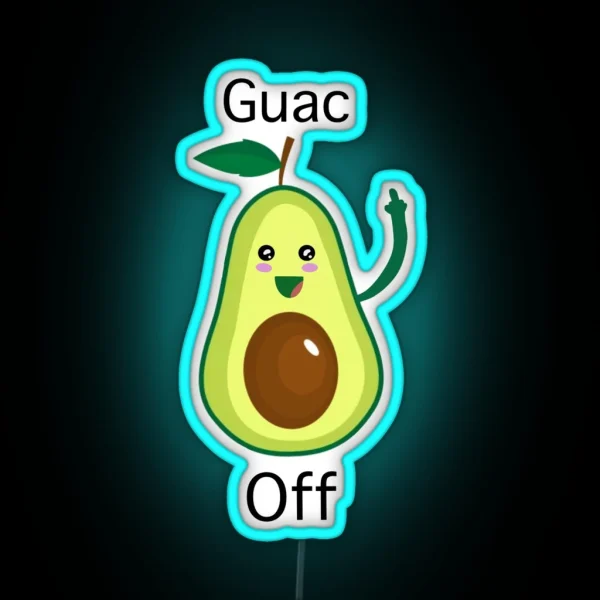 Guac Off RGB Neon Sign