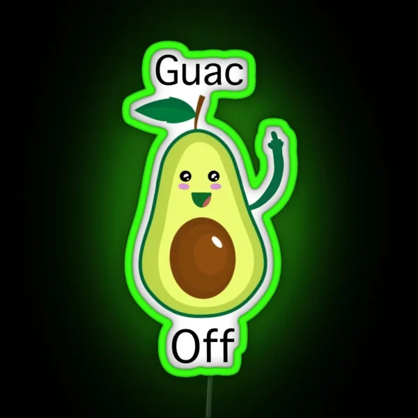 Guac Off RGB Neon Sign