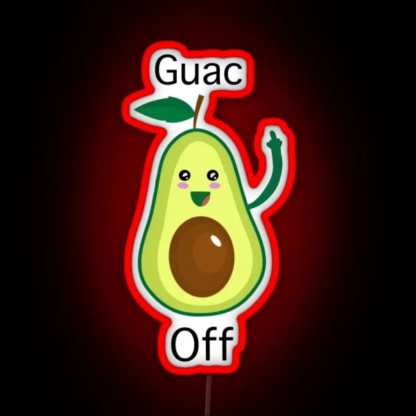 Guac Off RGB Neon Sign
